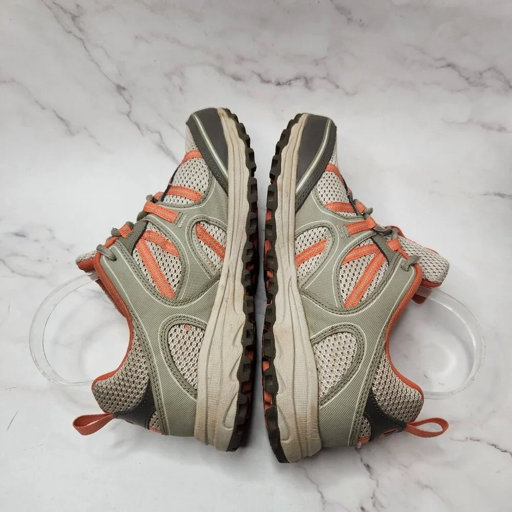 Merrell Moab 3 Hiking Shoes Tan Coral Outdoors Camping Low Top Women's 9
